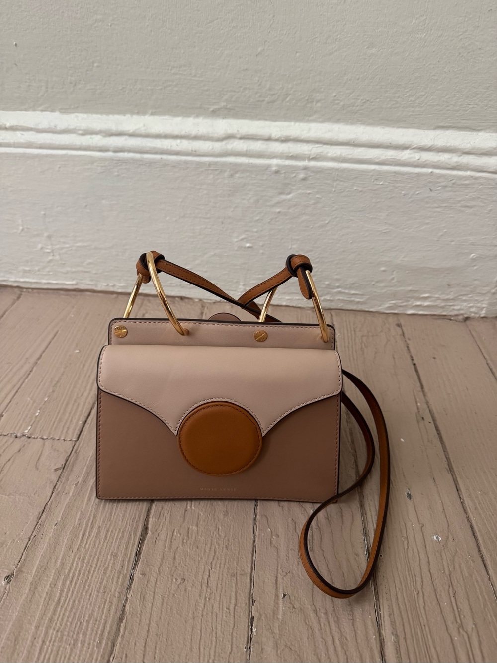Danse Lente Mini Phoebe Shoulder Bag - Cashew Camel - Never Used Like New